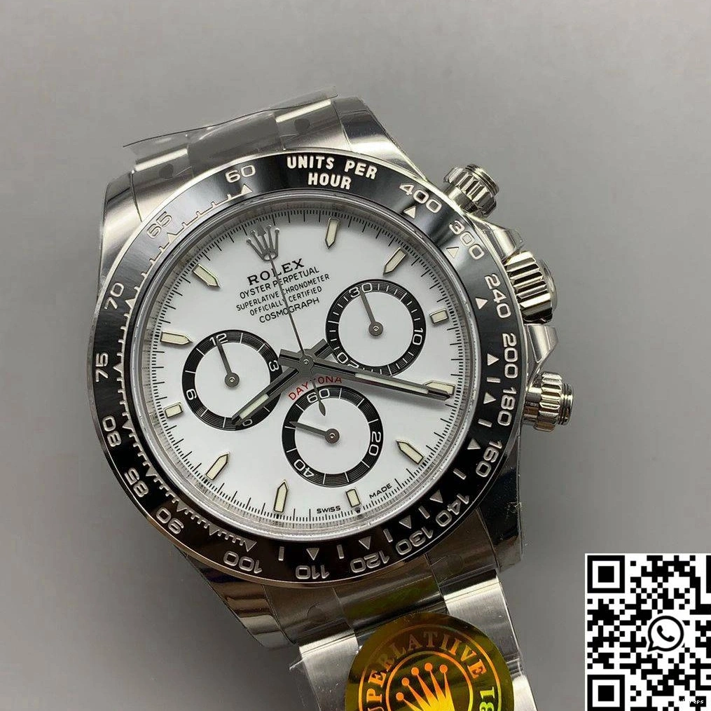 Cosmograph VS Rolex Daytona Movement Bezel Black 4131 Factory M126500LN-0001 0205